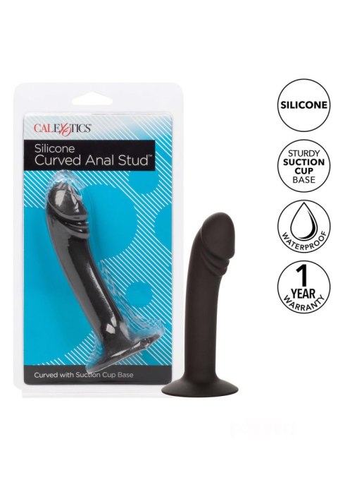 Calexotics Curved Anal Stud Black