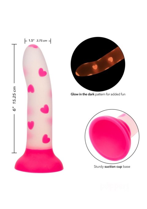 Calexotics Glow Stick Heart Glow in the dark