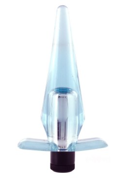 Seven Creations Compact Vibrating Buttplug Transparent