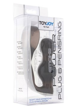 ToyJoy Power Plug & Penisring Grey