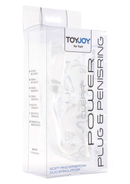 ToyJoy Power Plug & Penisring Transparent