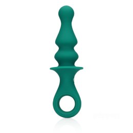 Loveline Pawn Shaped Anal Vibrator - Peacock Plume