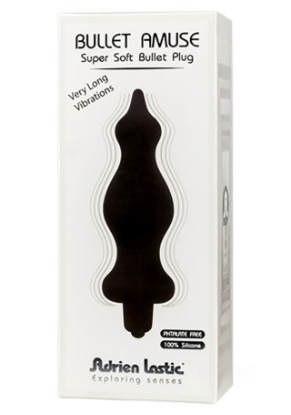 Adrien Lastic Plug/vibr-Wibrator - Plug.Silic.Black.Vibrator