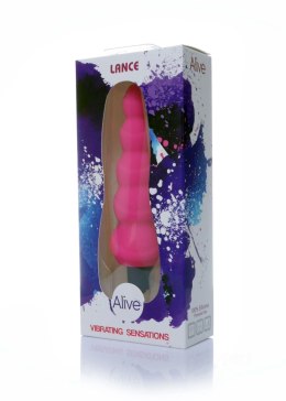 Alive Plug/vibr-Wibrator - Lance.Plug.Vibrator.Medical Silc.Pink