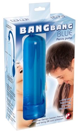 Bang Bang Bang Bang Blue Penis Pump blue