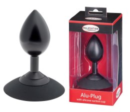 Malesation MALESATION Alu-Plug with suction cup large, black