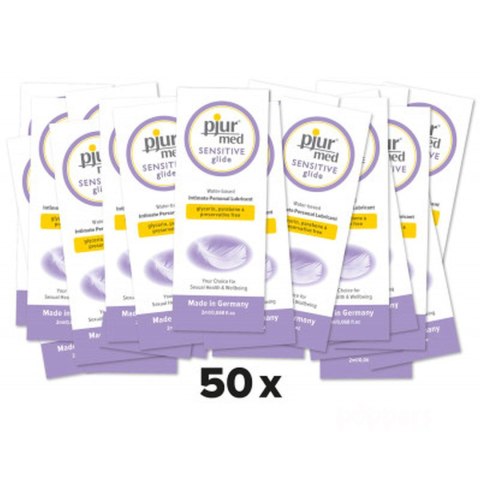 Pjur Żel-pjur 2 ml-MED Sensitive glide - 50 sztuk