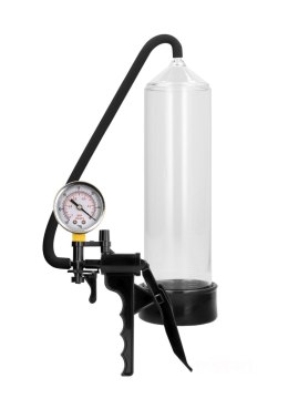 Pumped Elite Beginner Pump With PSI Gauge - Transparent