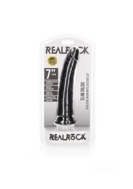 RealRock Slim Realistic Dildo with Suction Cup - 7