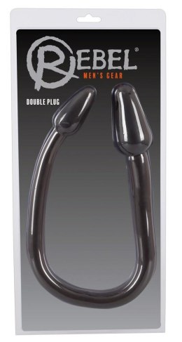 Rebel Nature Skin Double Plug Black