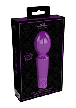 Royal Gems Brilliant - Rechargeable Silicone Bullet - Purple