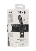 Sono N0. 88 - Vibrating Rechargeable Cock Ring - Black