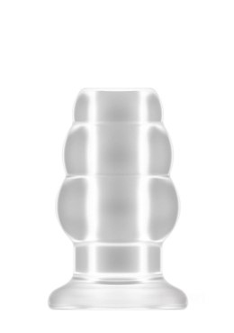 Sono No.49 - Small Hollow Tunnel Butt Plug - 3 Inch - Translucent