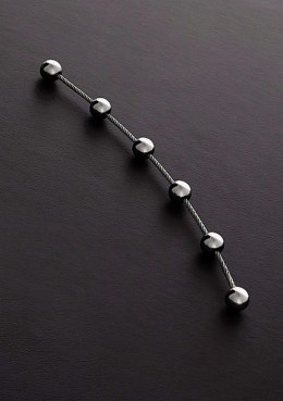 Steel Thai Anal Beads Stick (50x15x28mm