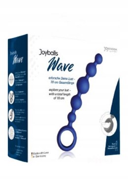 JoyDivision Plug/kulki-Joyballs anal Wave, short, blue