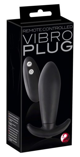 You2Toys Y2T Black RC Vibro Plug