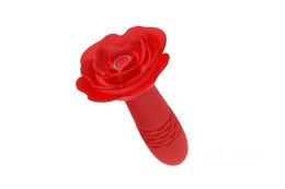 B - Series Cute Rose thrusting anal plug