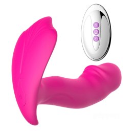 B - Series Fox Stymulator-Silicone Panty Vibrator and Pulsator USB 10 Function / Heating