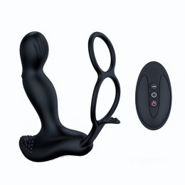 B - Series Fox Wibrator-Silicone Massager 7 Function and Heating Function, Black