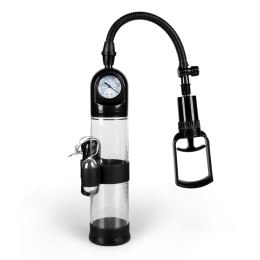 B - Series Power Pompka-Powerpump MASTER Vibrating - Black&Clear