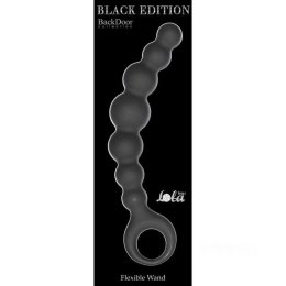 Lola Toys Plug-Anal Beads Flexible Wand Black