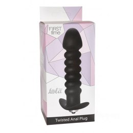 Lola Toys Plug-Anal Twisted Vibrating Black