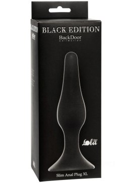 Lola Toys Plug-Slim Anal Plug XL Black