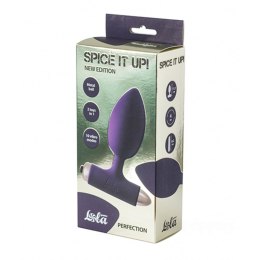 Lola Toys Vibrating Anal Plug Spice it up New Edition Perfection Ultraviolet