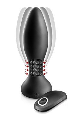 Black Empire ANAL PLUG ANAL PLUG VIB MYKING BLACK (Size: T3)