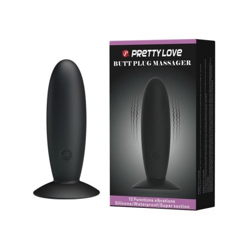 Pretty Love PRETTY LOVE - BUTT PLUG MASSAGER 12 function