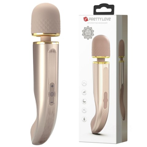 Pretty Love PRETTY LOVE - Interesting Massager Gold 5 levels of speed control 7 vibration functions