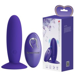 Pretty Love PRETTY LOVE - Remotr control vibrating plug - Youth, Wireless remote control 12 vibration functions Suction base