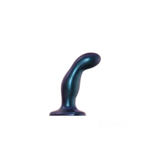 Strap-on-me DILDO PLUG SNAKY BLEU METALLIC - M