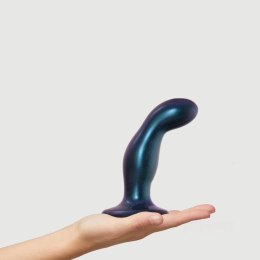 Strap-on-me DILDO PLUG SNAKY BLEU METALLIC - M