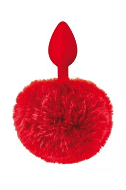 Sweet Caress RED POMPOM ANAL PLUG