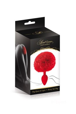 Sweet Caress RED POMPOM ANAL PLUG