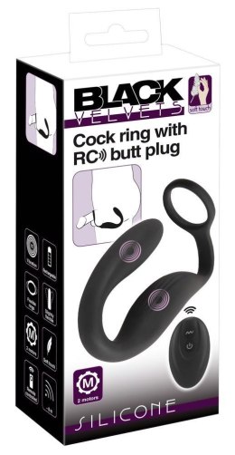 Black Velvets Black Velvets Cock ring w butt