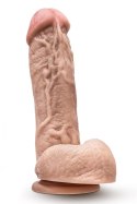 Blush DR. SKIN MR. D 8.5 INCH DILDO WITH BALLS BEIGE