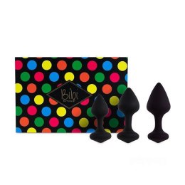 FeelzToys FeelzToys - Bibi Butt Plug Set 3 pcs Black