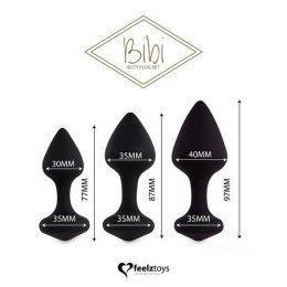 FeelzToys FeelzToys - Bibi Butt Plug Set 3 pcs Black