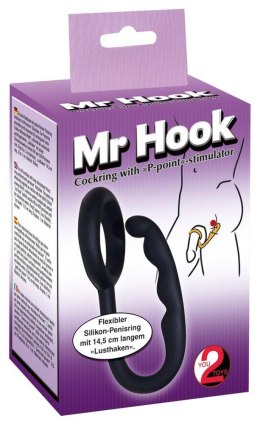 You2Toys Cock Ring P-spot black