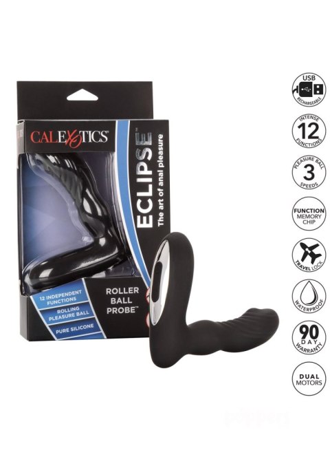 Calexotics Eclipse Roller Ball Probe Black