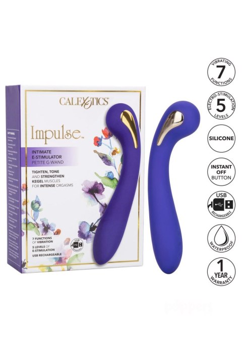 Calexotics Estim Petite G Wand Blue