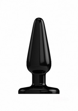 Plug & Play Butt Plug - Basic - 4 Inch - Black