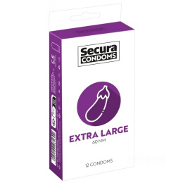 Secura Condoms Extra Large powiększone prezerwatywy XL