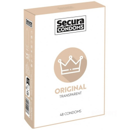 Secura Condoms Original przezroczyste prezerwatywy