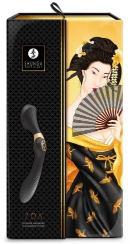 Shunga ZOA Intimate Massager Black