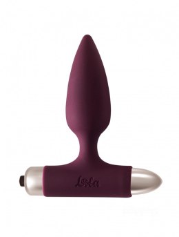 Lola Toys Vibrating Anal Plug Spice it up New Edition Glory Wine red