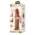 Pretty Love PRETTY LOVE - QUENTIN 7.2"(184mm) Sliding Skin Series TPR, Suction base Bendable