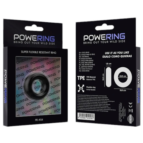 20 mm Powering Cock ring z elastomeru PR#04